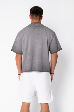 Prewashed Oversized T-shirt Grey Anthracite [2]