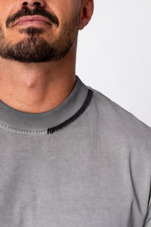 Prewashed Oversized T-shirt Grey Anthracite [3]