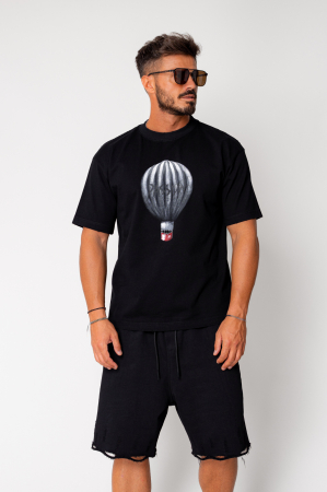 PROMOTII - Tricou Passidn Heavy Oversized Black