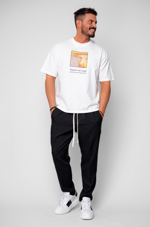 Tricou Regular Van Gogh  White [3]