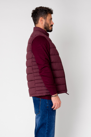 Men's vest burgundy [1]