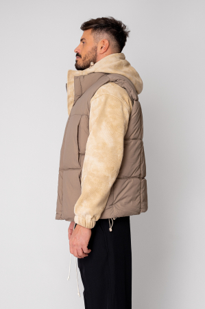 Vest without hood Taupe II [3]