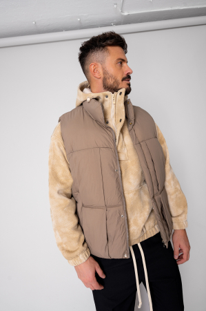 Vest without hood Taupe II [1]