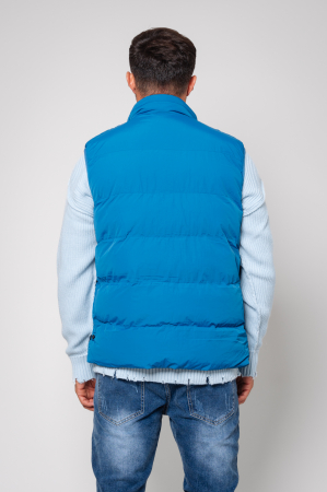 Vest without hood Peacock Blue [3]
