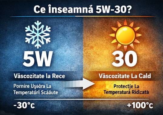ce inseamna 5w30 explicatie vascozitate ulei