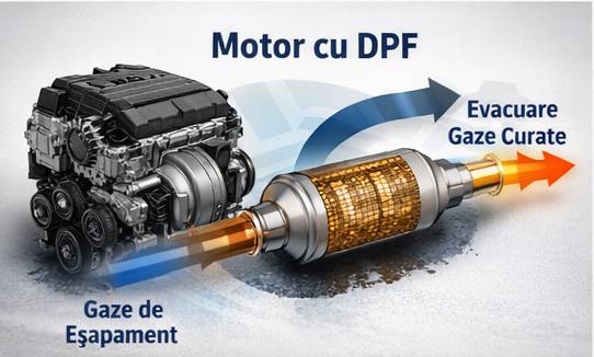 motor cu dpf si ulei compatibil acea c3