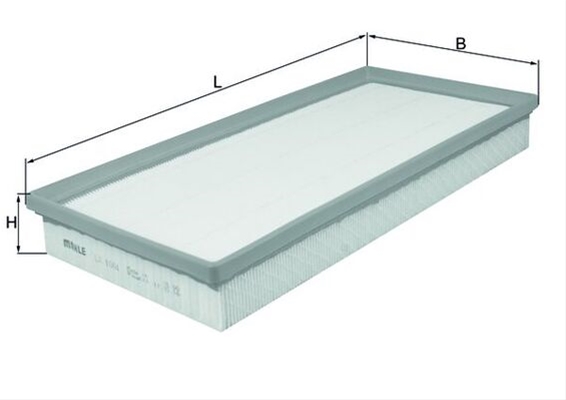 Filtre aer - Filtru aer MAHLE LX1004