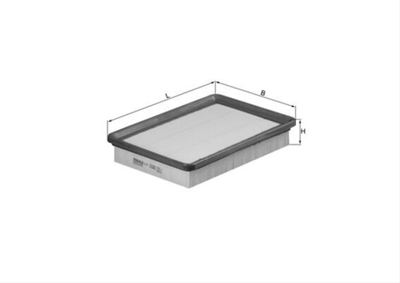 Filtre aer - Filtru aer MAHLE LX1030