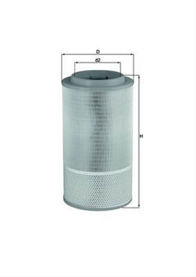 Filtre aer - Filtru aer MAHLE LX1024