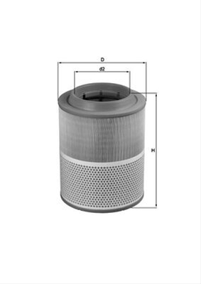 Filtre aer - Filtru aer MAHLE LX1072