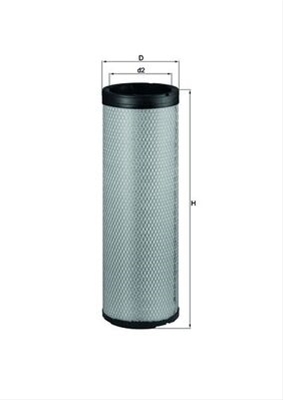 Filtre aer - Filtru aer secundar MAHLE LXS223