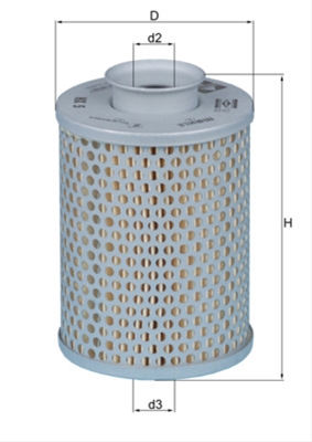 Filtre hidraulice - Filtru hidraulic MAHLE HX5