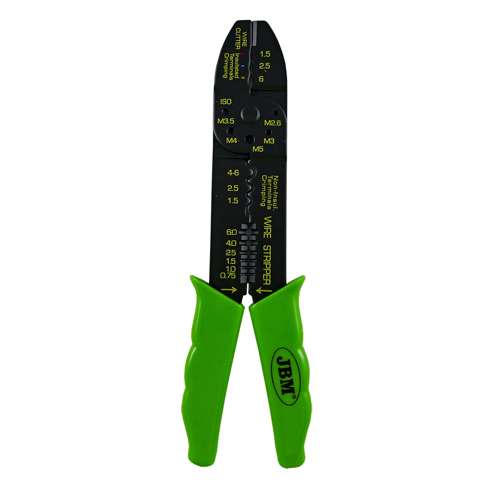 Cleste De Sertizat Pentru Terminale Izolate Si Neizolate 9` Jbm [0]