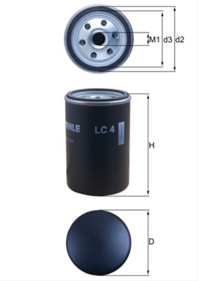 Filtre aer - Filtru aer MAHLE LC4
