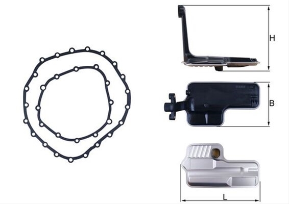 Filtre hidraulice - Filtru hidraulic MAHLE HX192D