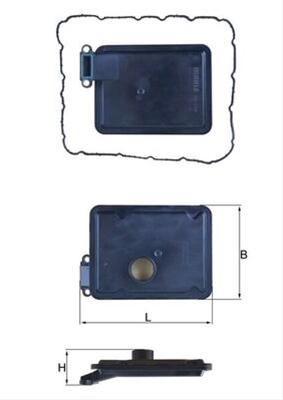 Filtre hidraulice - Filtru hidraulic MAHLE HX254D