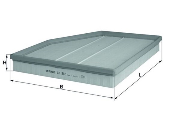 Filtru aer MAHLE LX982 [3]
