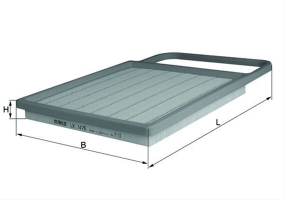 Filtre aer - Filtru aer MAHLE LX1475
