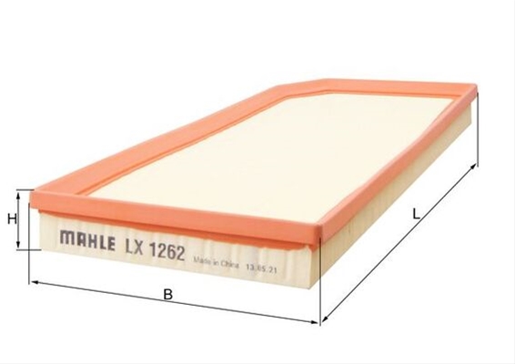 Filtre aer - Filtru aer MAHLE LX1262