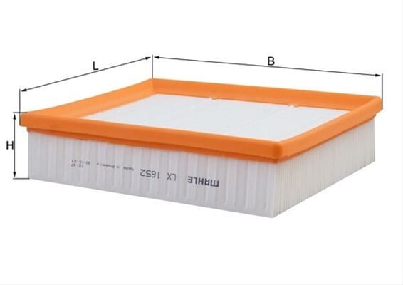 Filtre aer - Filtru aer MAHLE LX1652