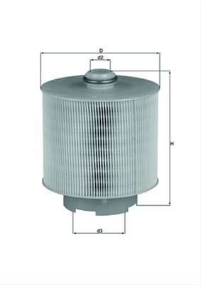 Filtru aer MAHLE LX1006/1D [1]