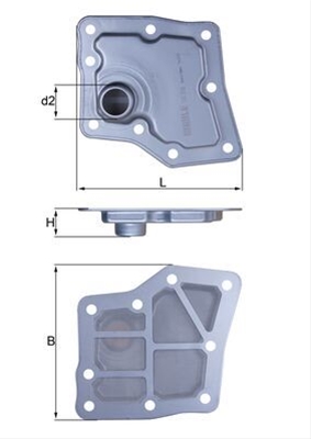 Filtre hidraulice - Filtru hidraulic MAHLE HX259