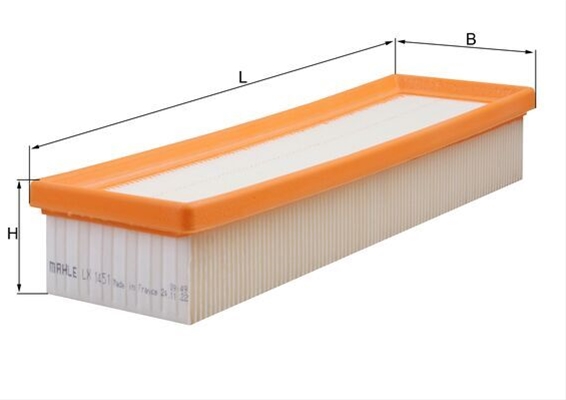 Filtre aer - Filtru aer MAHLE LX1451
