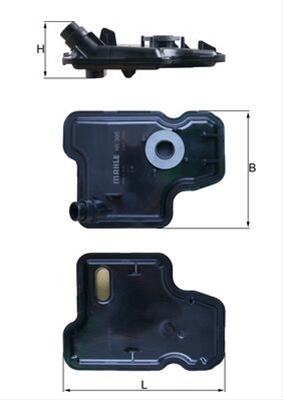 Filtru hidraulic MAHLE HX395 [1]