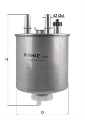 Filtre combustibil - Filtru combustibil MAHLE KL834