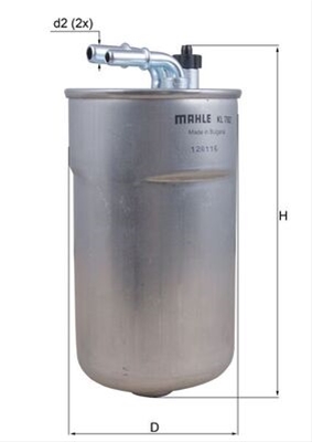 Filtre combustibil - Filtru combustibil MAHLE KL792