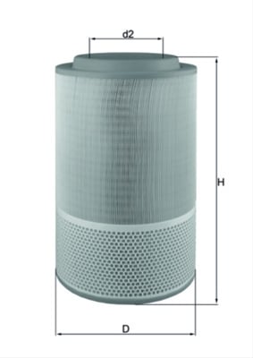 Filtre aer - Filtru aer MAHLE LX1627