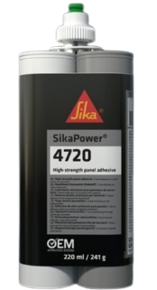 Adeziv Epoxidic Bicomponent pentru metal SIKAPOWER 4720 Black - 195ml [1]