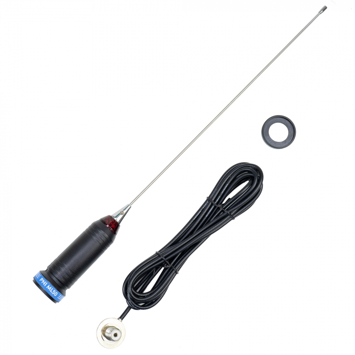 Antena Cb Pni Ml50, Lungime 48Cm, Cu Cablu Rg58, Fara Mufa Pl259 [5]