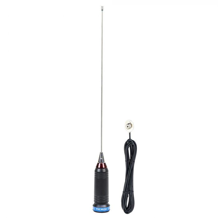 Antena Cb Pni Ml50, Lungime 48Cm, Cu Cablu Rg58, Fara Mufa Pl259 [1]