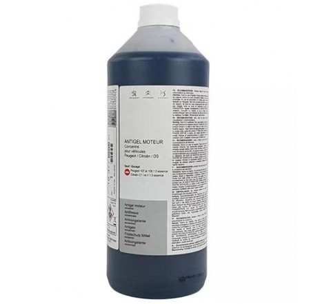 Antigel albastru concentrat Peugeot G33 1637756080 - 1 Litru [1]
