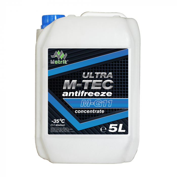 Antigel albastru concentrat Motrik Ultra M-Tec G11 - 5 Litri [1]