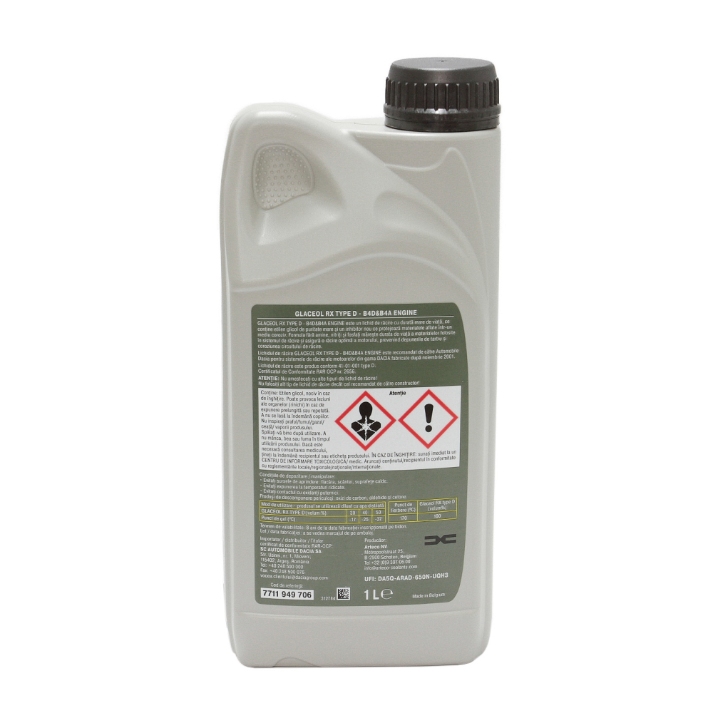 Antigel Dacia Glaceol RX Type D - 1 Litru [2]