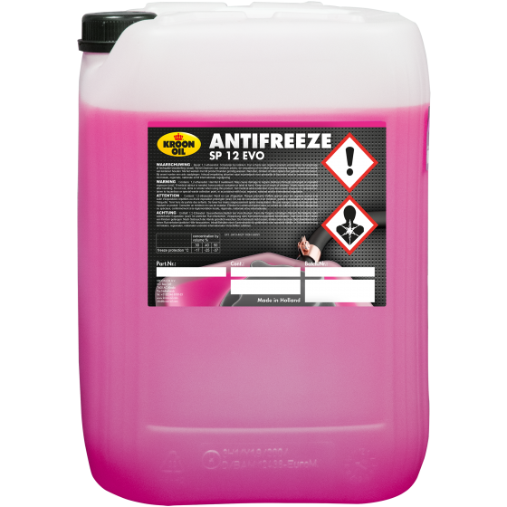 Antigel KROON OIL Antifreeze SP 12 EVO Premium Long Life 36996, roz - 20 Litri [1]