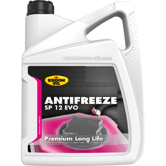 Antigel KROON OIL Antifreeze SP 12 EVO Premium Long Life 37388, roz - 5 Litri [1]