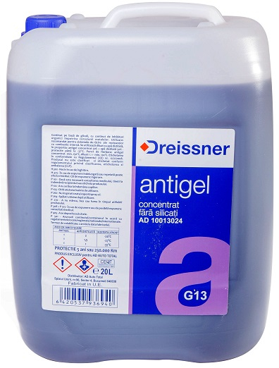 Antigel rosu/violet concentrat Dreissner G13 - 20 Litri [1]