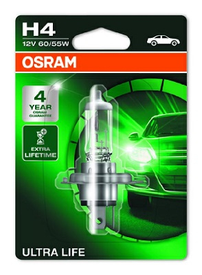 Bec 12V H4 60/55 W Ultra Life Blister 1 Buc Osram [3]