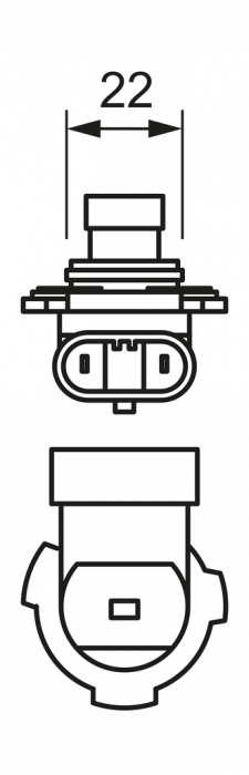 Bec 12V Hir2 55W Pure Light Bosch [4]