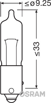 BEC 12V HY21W ULTRA LIFE OSRAM [2]