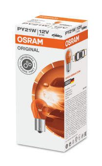 Bec 12V Py21W Original Set 10 Buc Osram [2]