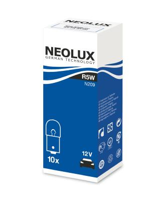 Bec Auxiliar 12V R5W Ba15D Set 10 Buc Neolux [2]