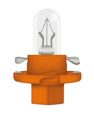 Bec Bord Bx8.4D Soclu Portocaliu 12V 1.1W Set 10 Buc Osram [2]