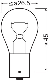 Bec Camion 24V P21W Truckstar Pro +100% Set 10 Buc Osram [2]
