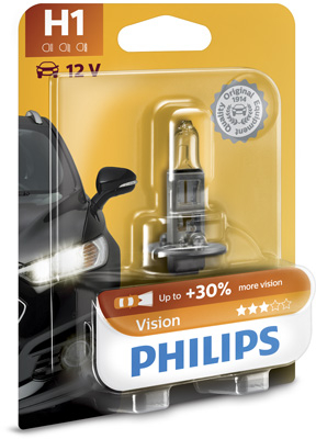 Bec Far H1 55W 12V Vision (Blister) Philips [2]