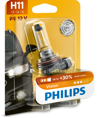 Bec Far H11 12V 55W Vision (Blister) Philips [3]