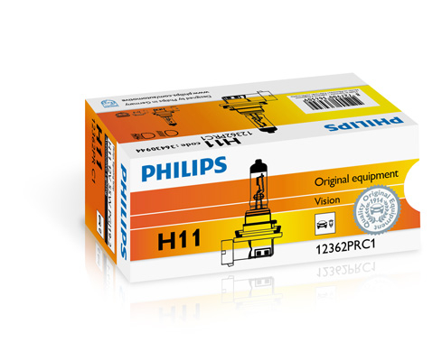 Bec Far H11 12V 55W Vision (Cutie) Philips [2]
